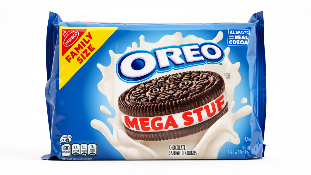 GALLETA OREO MEGA STUF 499GR