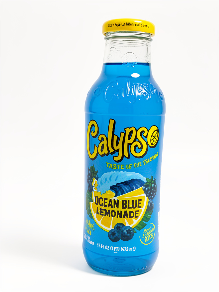 BEBIDA CALYPSO OCEAN BLUE LIMONADE 43ML