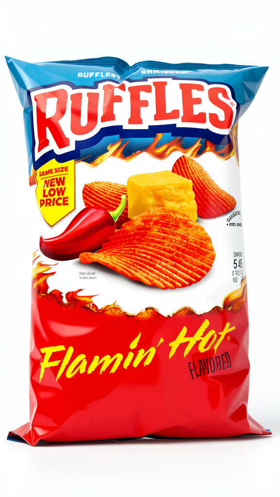 SABRITAS RUFFLES FLAMIN HOT 226.8GR
