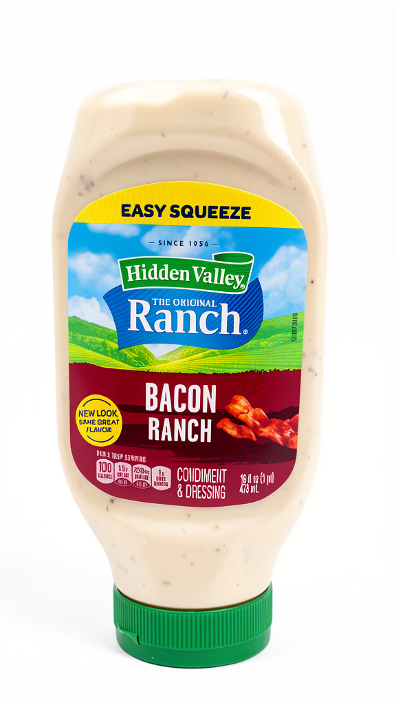 ADEREZO HIDDEN VALLEY BACON RANCH 473 ML