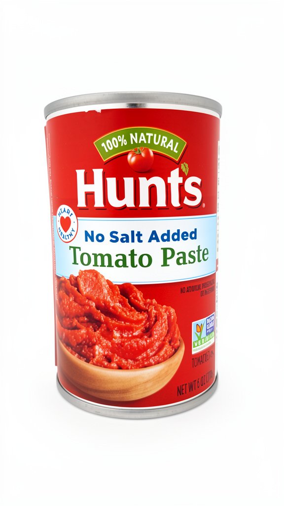 SALSA TOMATE HUNTS NO SALT ADDED TOMATO PASTE 170gr