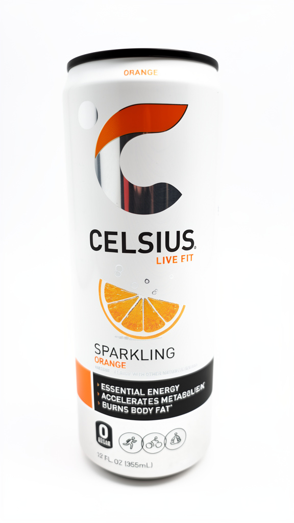 BEBIDA ENERGIZANTE CELSIUS ORANGE 355ML