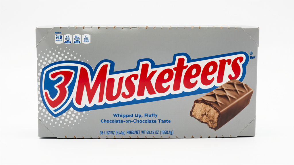 CHOCOLATE 3 MUSKETEERS 93GR