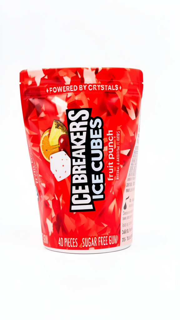 CHICLE ICE BREAKERS FRUIT PONCH 40PZ