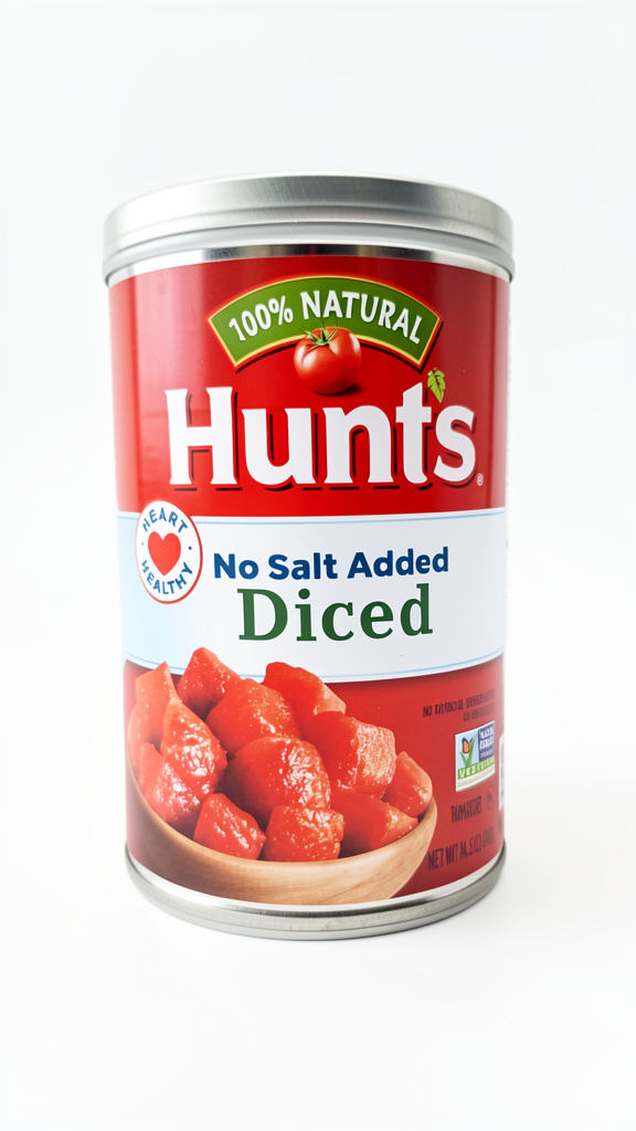 TOMATE SIN SAL HUNTS NO SALT ADDED DICED 411GR