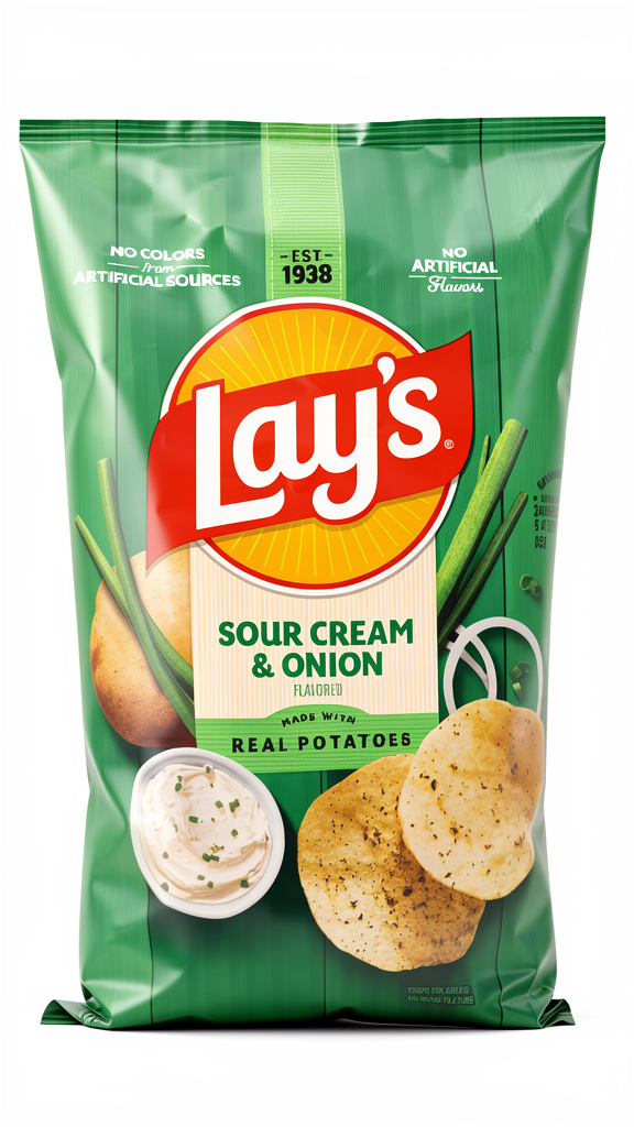 SABRITAS LAYS SOUR CREAM & ONION 219.7GR