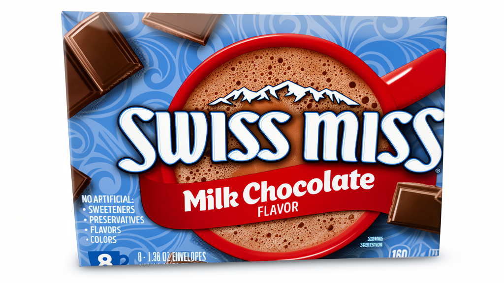 CHOCOLATE EN POLVO SWISS MISS MILK CHOCOLATE 313 GR