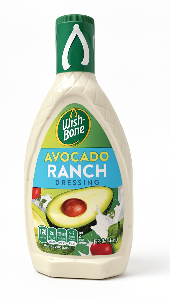 ADEREZO WISH BONE AVOCADO RANCH 444ML