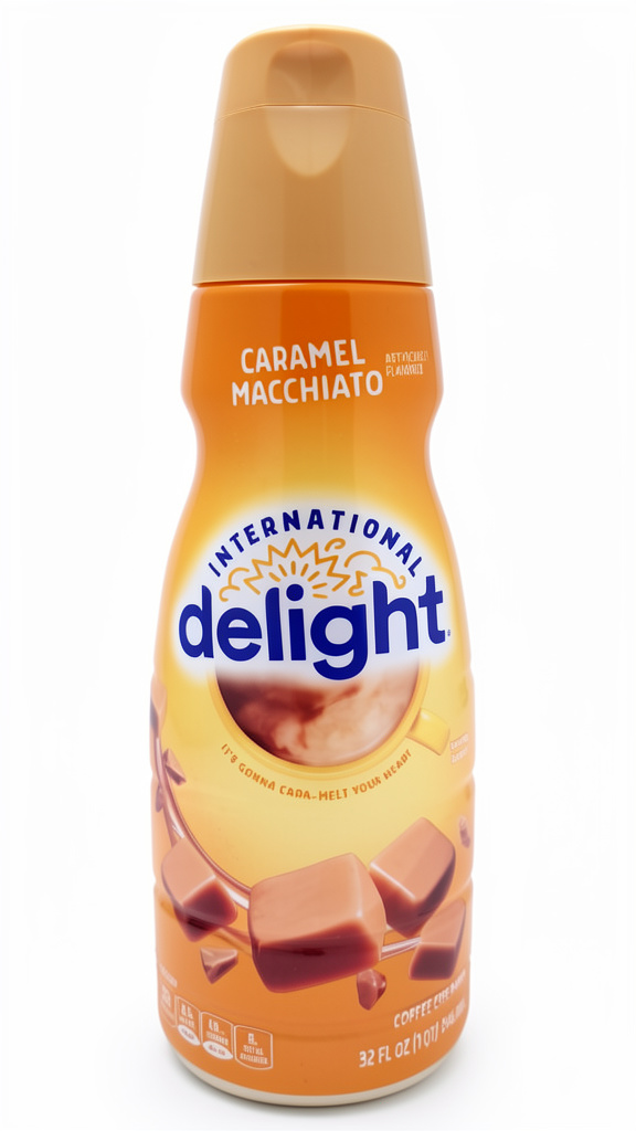 CREMA PARA EL CAFE DELIGHT CARAMEL MACHIATO 946ML