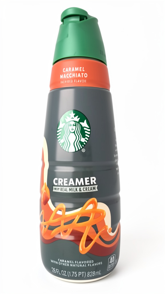 CREMA PARA EL CAFE STARBUCK CARAMEL MACHIATO 828ML