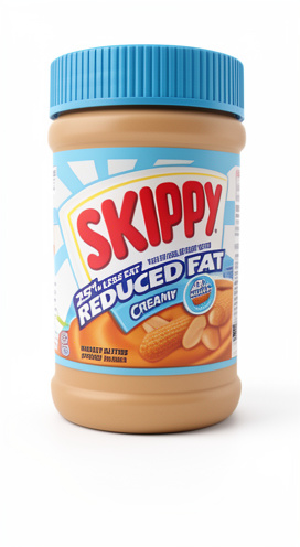 CREMA DE CACAHUATE SKIPPY REDUCED FAT 462GR