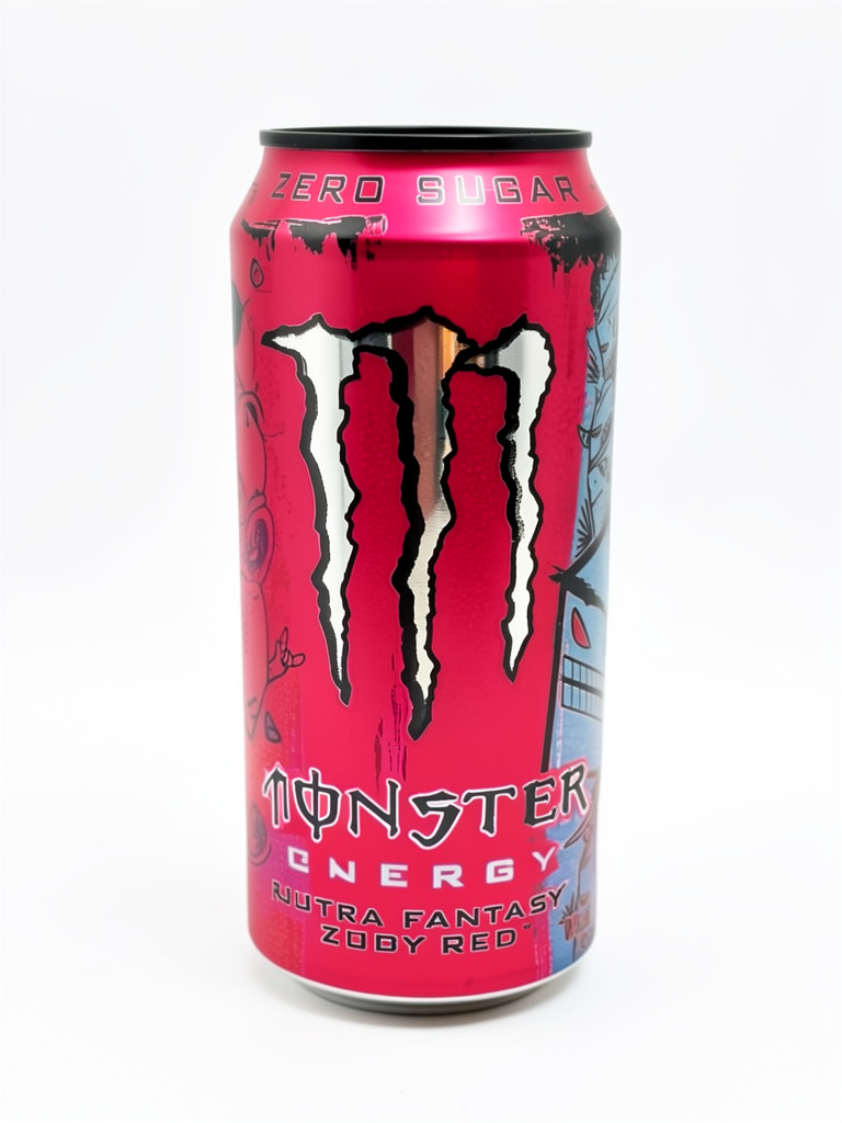 BEBIDA ENERGIZANTE MONSTER ULTRA FANTASY RUBY RED ZERO SUGAR 473ML