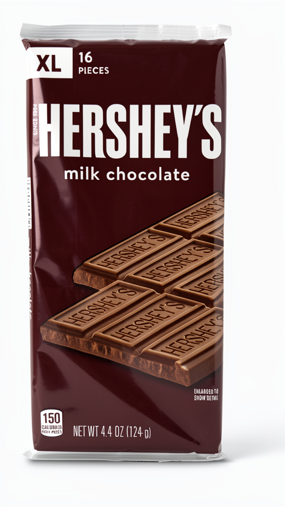 CHOCOLATE HERSHEY MILK 124GR