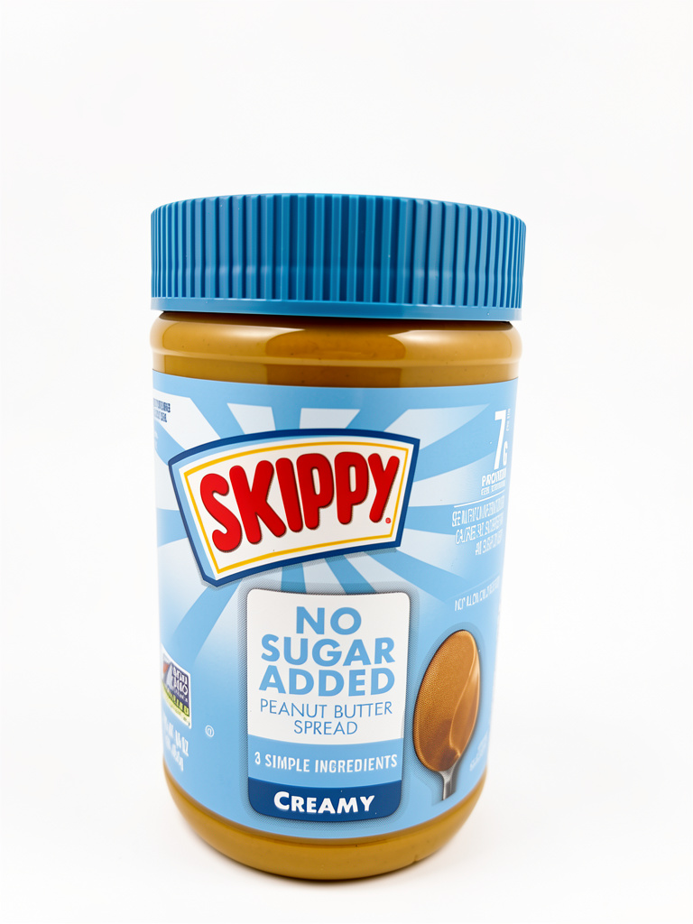 CREMA DE CACAHUATE SKIPPY NO SUGAR ADDED 454GR