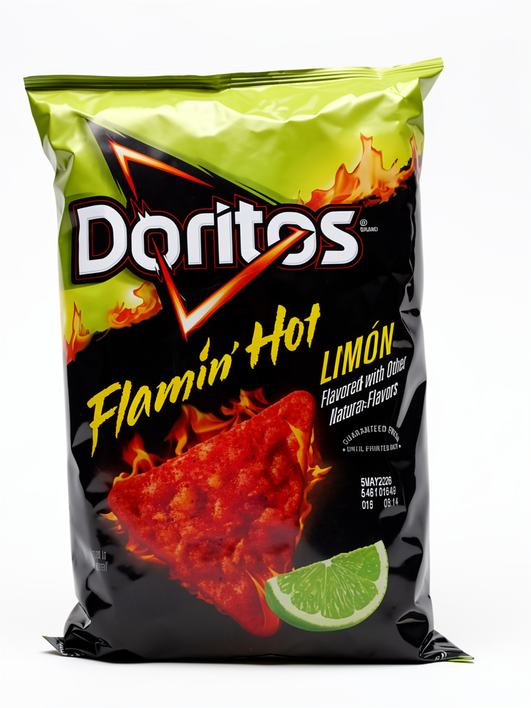 SABRITAS DORITOS FLAMIN HOT LIMON 262R