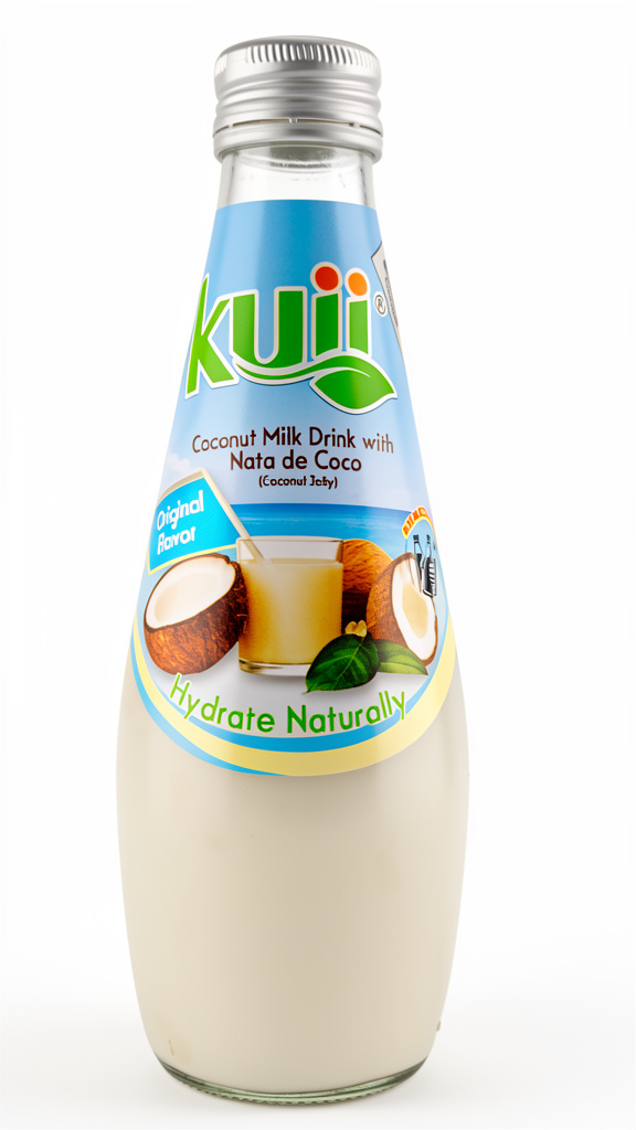 BEBIDA KUII ORIGINAL COCONUT MILK DRINK WITH NATA DE COCO 290ML