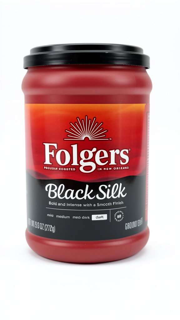 CAFE FOLGERS BLACK SILK 272GR
