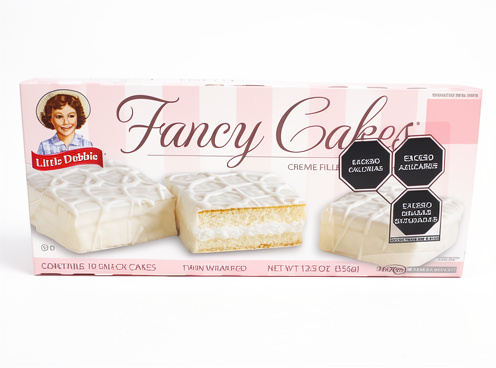 LITTLE DEBBIE FANCY CAKES 355GR
