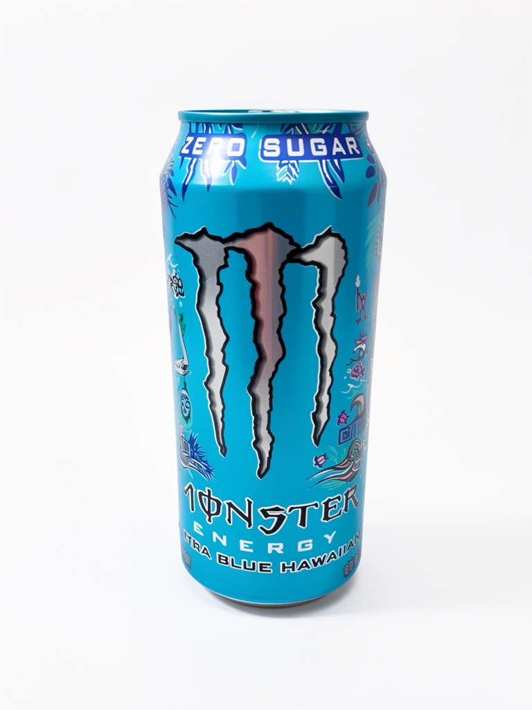 BEBIDA ENERGIZANTE MONSTER ULTRA BLUE HAWAIIAN ZERO SUGAR 473L