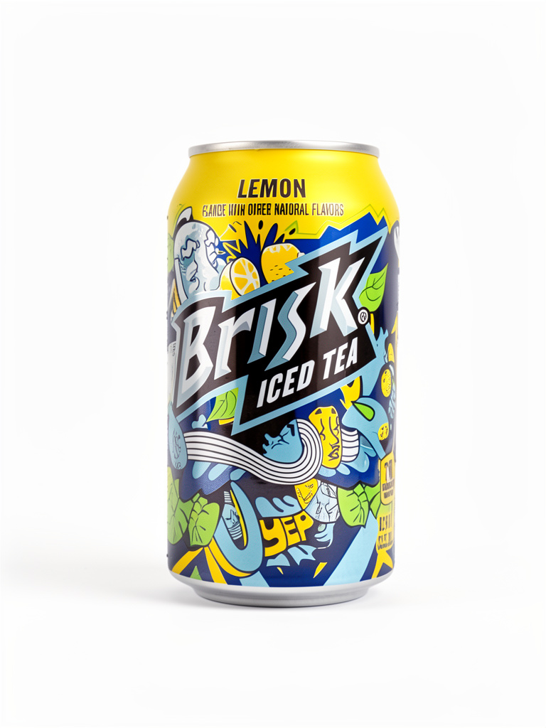 SODA BRISK LEMON ICED TEA 355ML
