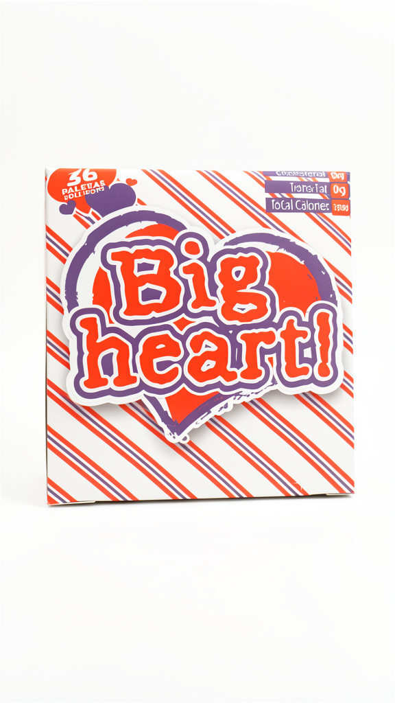 PALETA HOLA BIG HEART 504GR