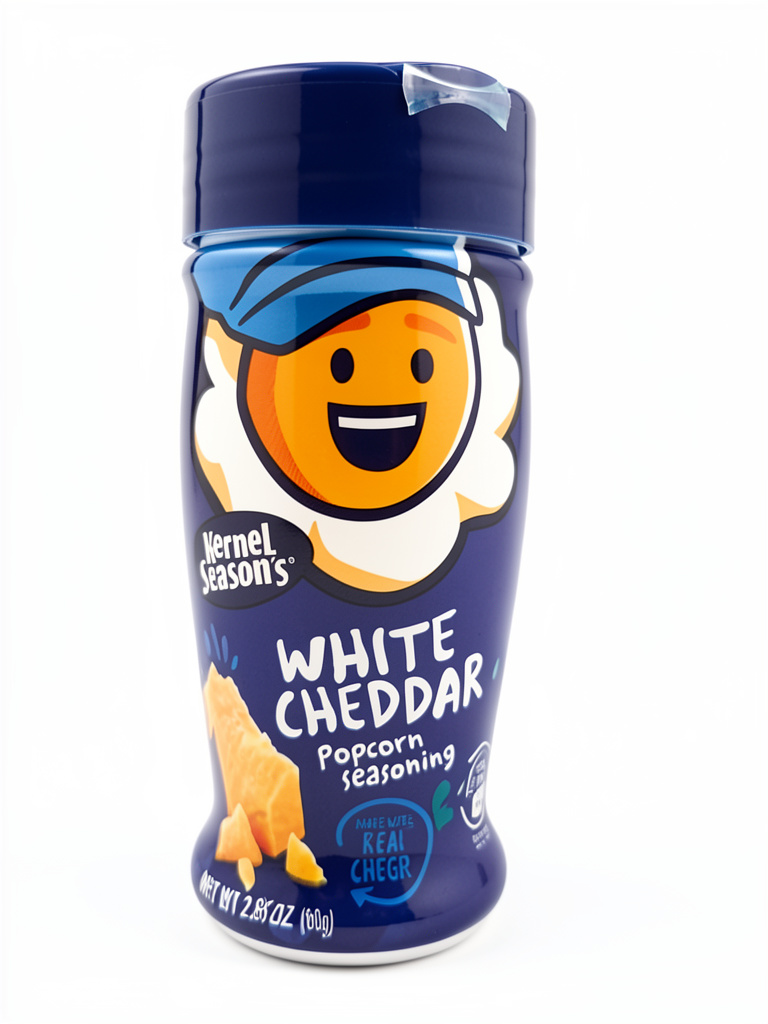 SAZONADOR KERNEL WHITE CHEDDAR 80GR