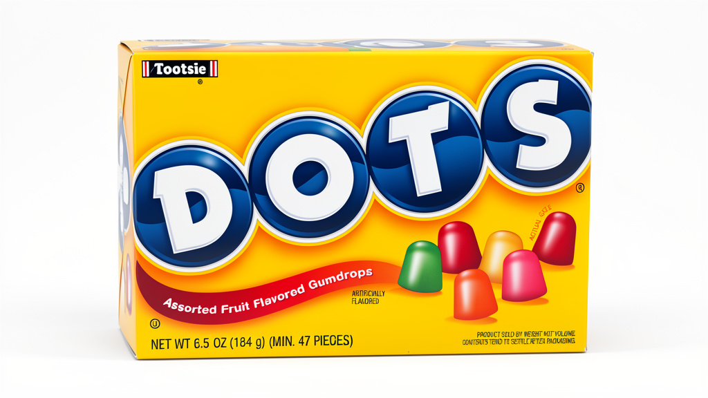 CARAMELO DOTS 184GR