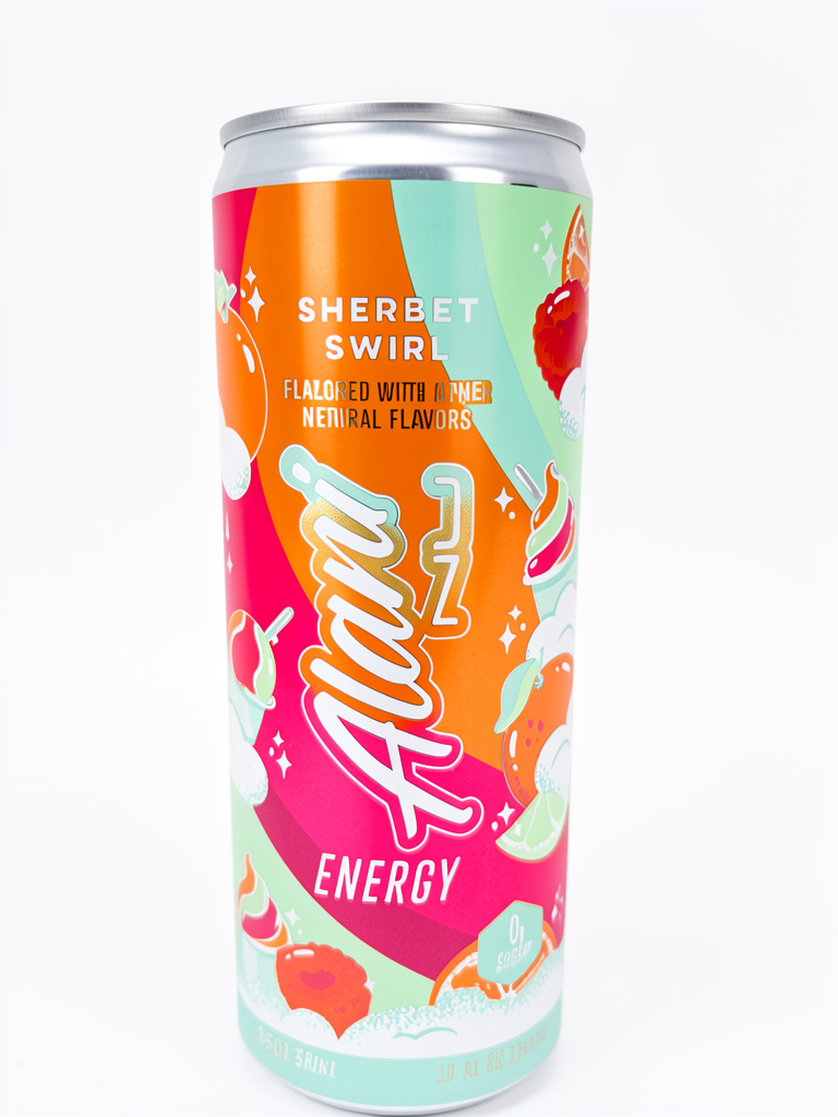 BEBIDA ENERGIZANTE ALANI SHERBET SWIRL 355ML