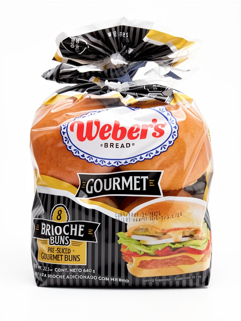 PAN WEBERS GOURMET BRIOCHE 640GR