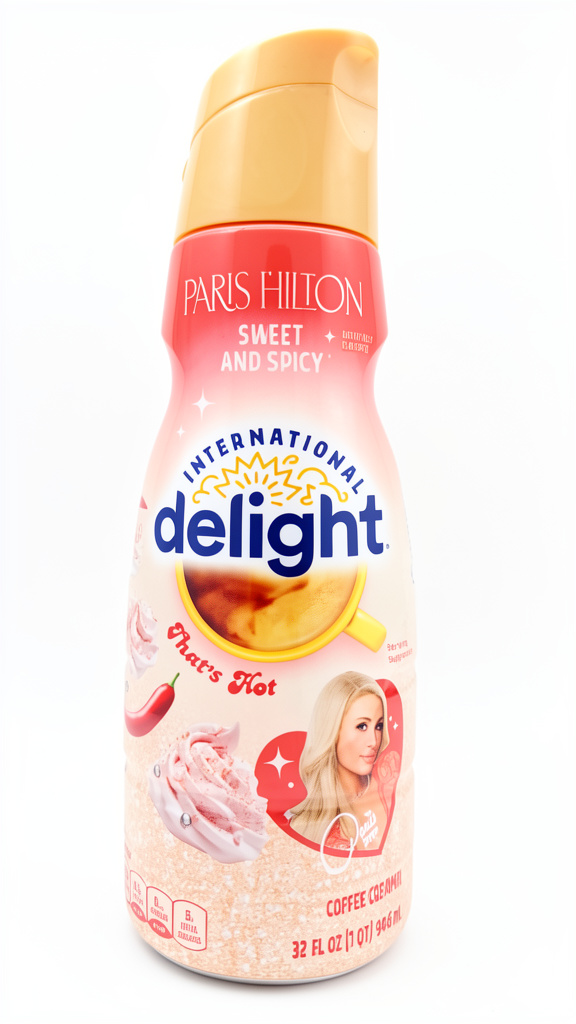 CREMA PARA CAFE DELIGHT PARIS HILTON SWEET AND SPICY 946ML