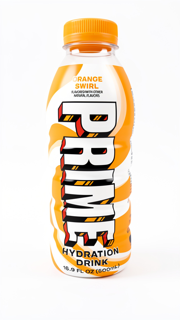 BEBIDA ENERIZANTE PRIME ORANGE SWIRL 500ML