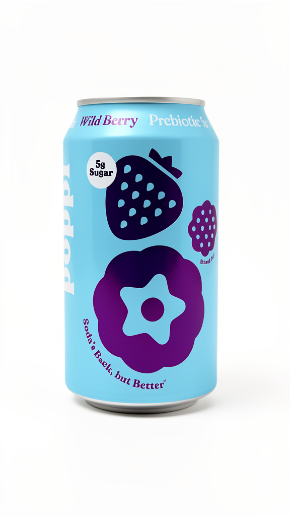 BEBIDA POPPI WILD BERRY 355ML