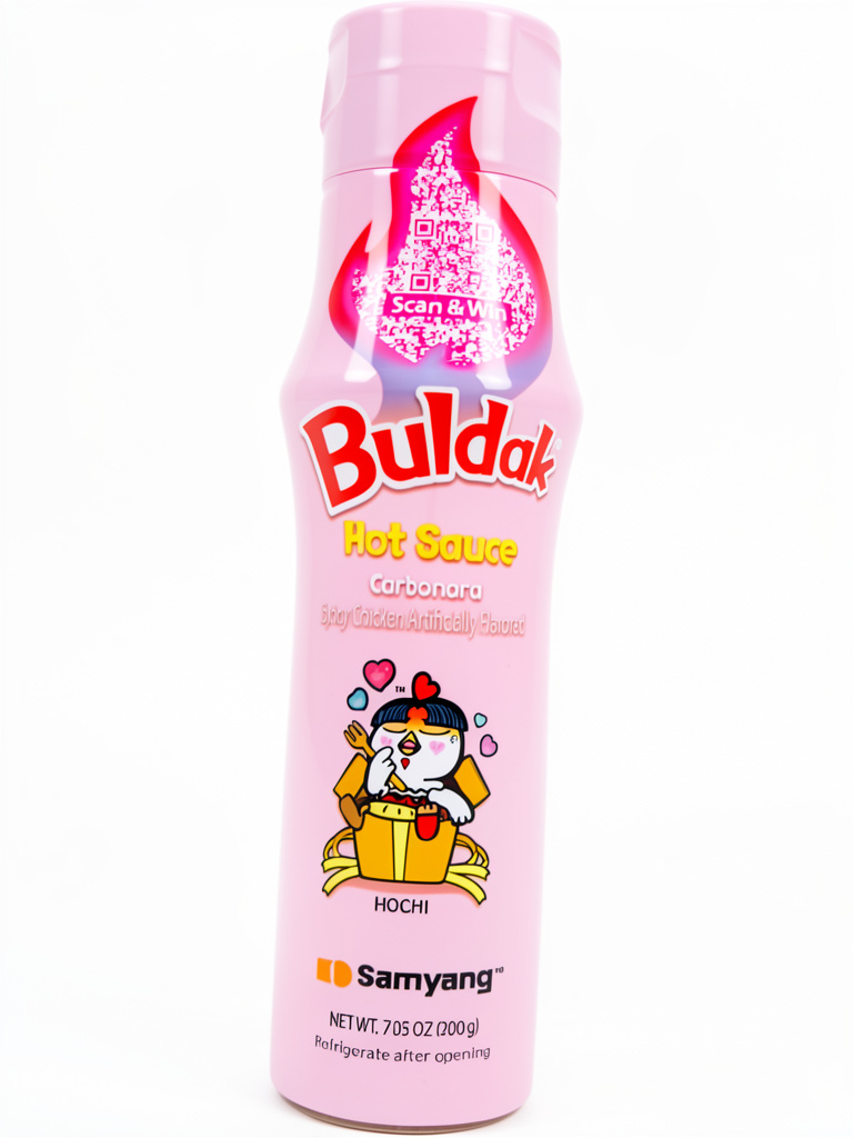 SALSA BULDAK HOT CARBONARA 200GR