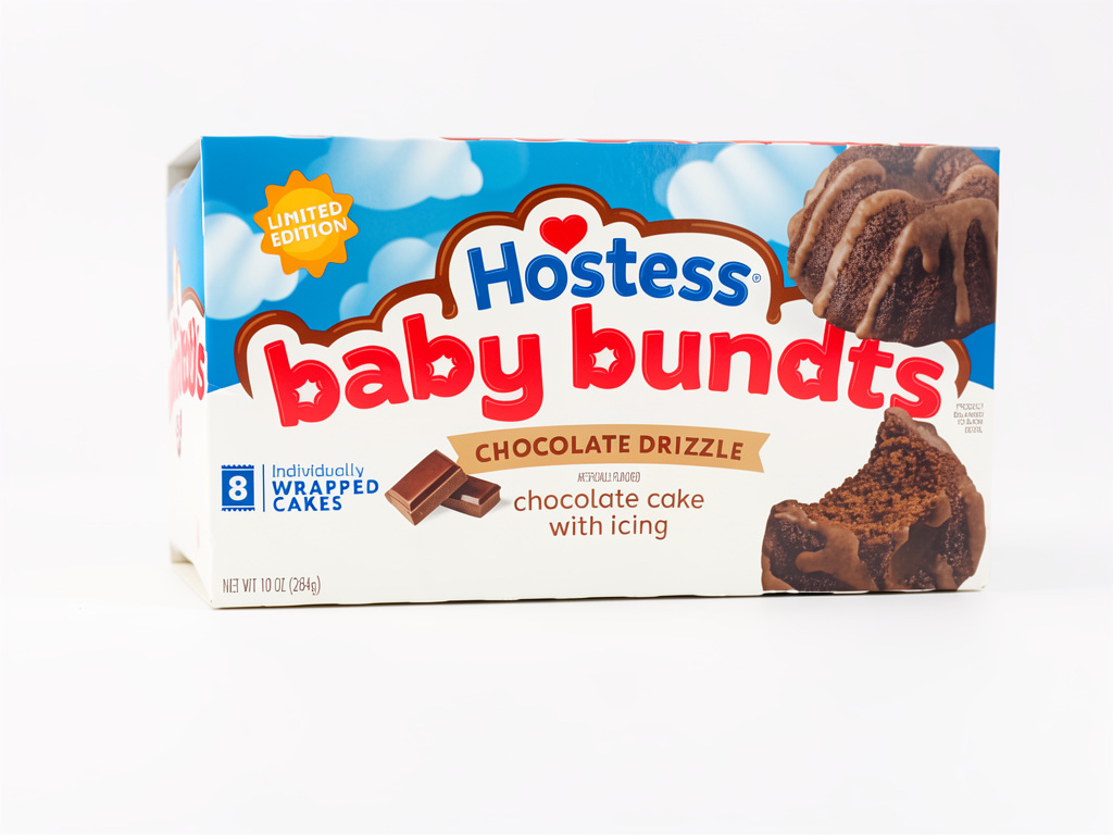 PAN HOSTESS BABY BUNDTS CHOCOLATE 284GR
