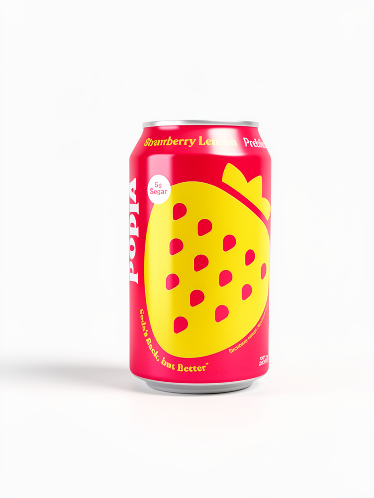 BEBIDA POPPI STRAWBERRY LEMON 355ml