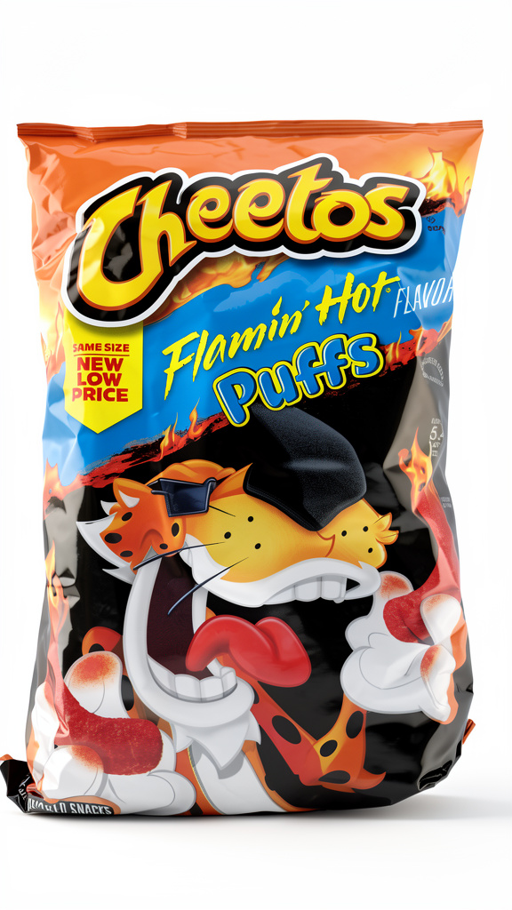 SABRITAS CHEETOS FLAMIN HOT PUFFS 226.8GR