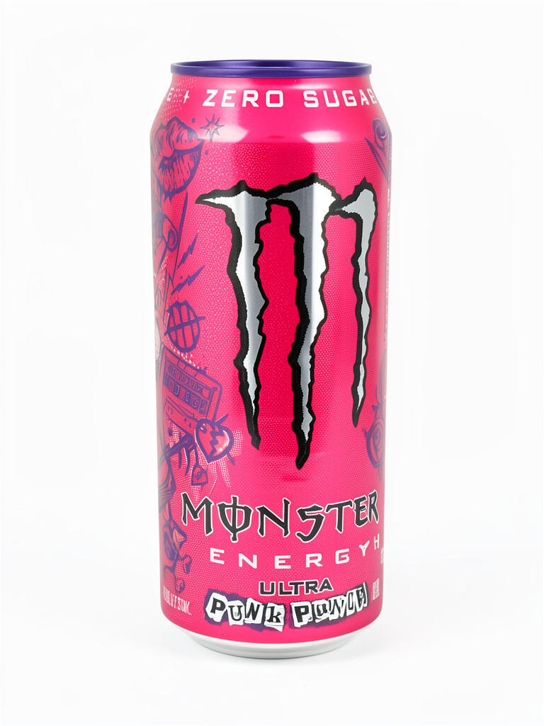 BEBIDA ENERGIZANTE MONSTER ULTRA PUNK PUNCH ZERO SUGAR 473ml