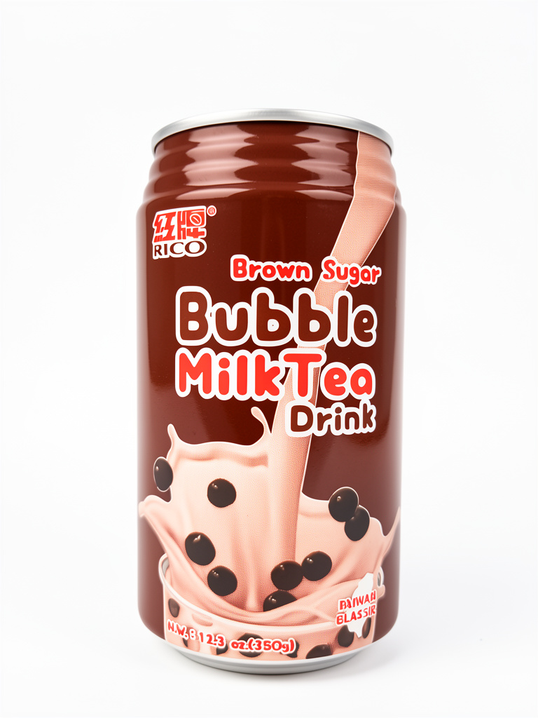 BEBIDA LECHE BUBBLE TEA BROWN 350GR