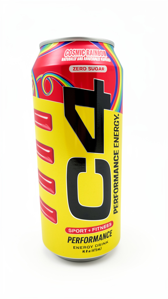 BEBIDA ENERGIZANT C4 ENERGY COSMIC RAINBOW ZERO 473ML