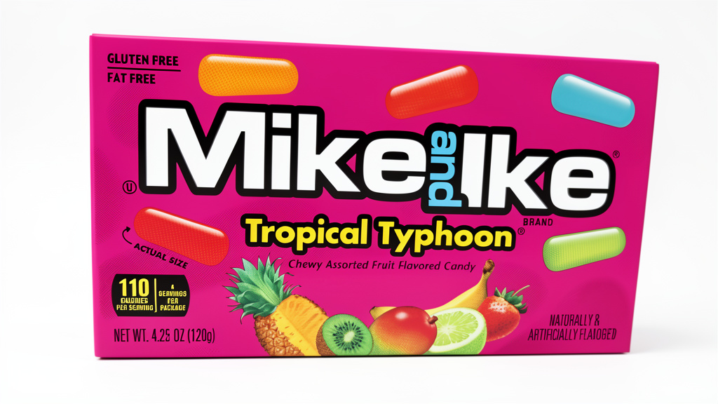 CARAMELOS MIKE PUE IKE TROPICAL TYPHOON 120GR