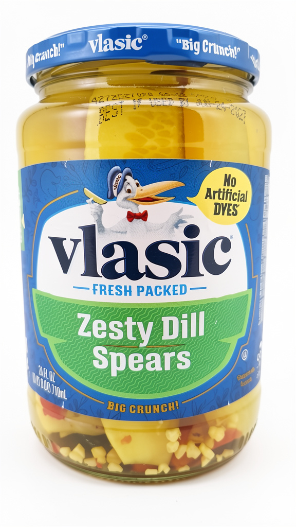 PEPINILLOS VLASIC ZESTY DILL SPEARS 710ML