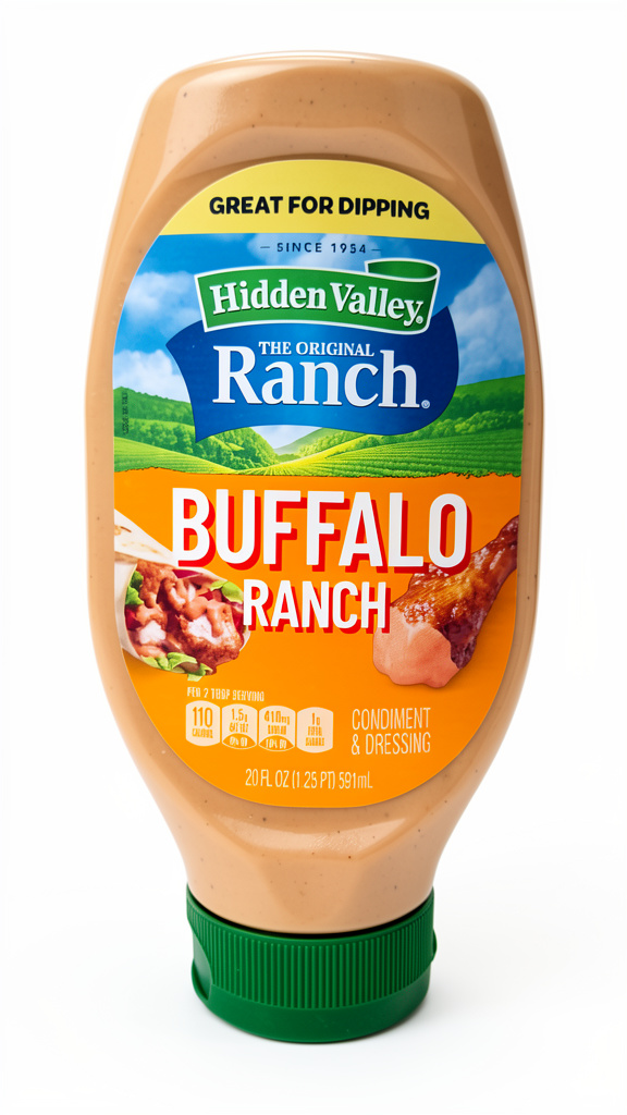 ADEREZO HIDDEN VALLEY BUFFALO RANCH 591ML