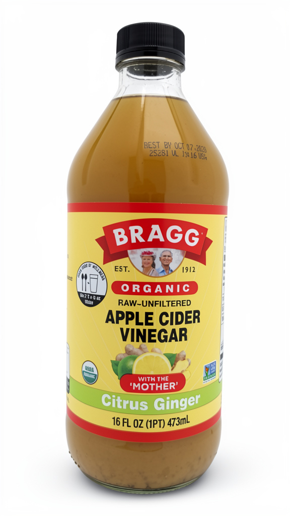 VINAGRE APPLE CIDER CITRUS GINGER 473ML