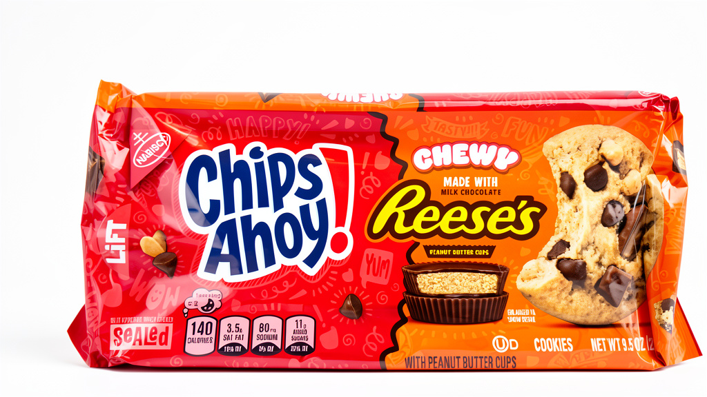 GALLETAS CHIPS AHOY CHEWY REESES 269GR