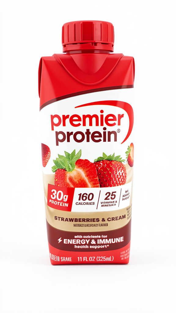 PROTEINA PREMIER STRAWBERRIES & CREAM 325ML