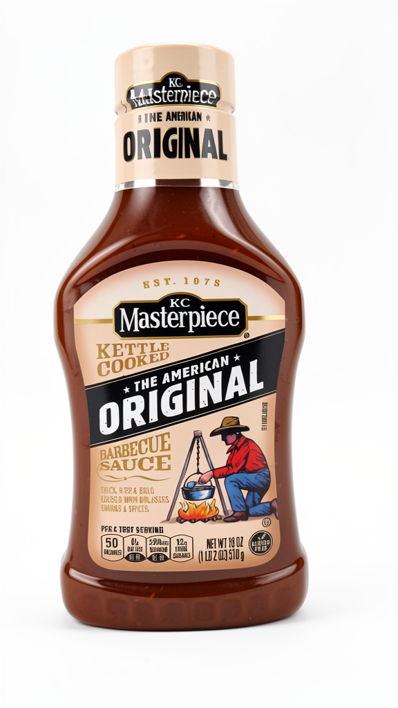 SALSA KC MASTERPIECE BARBECUE 510GR