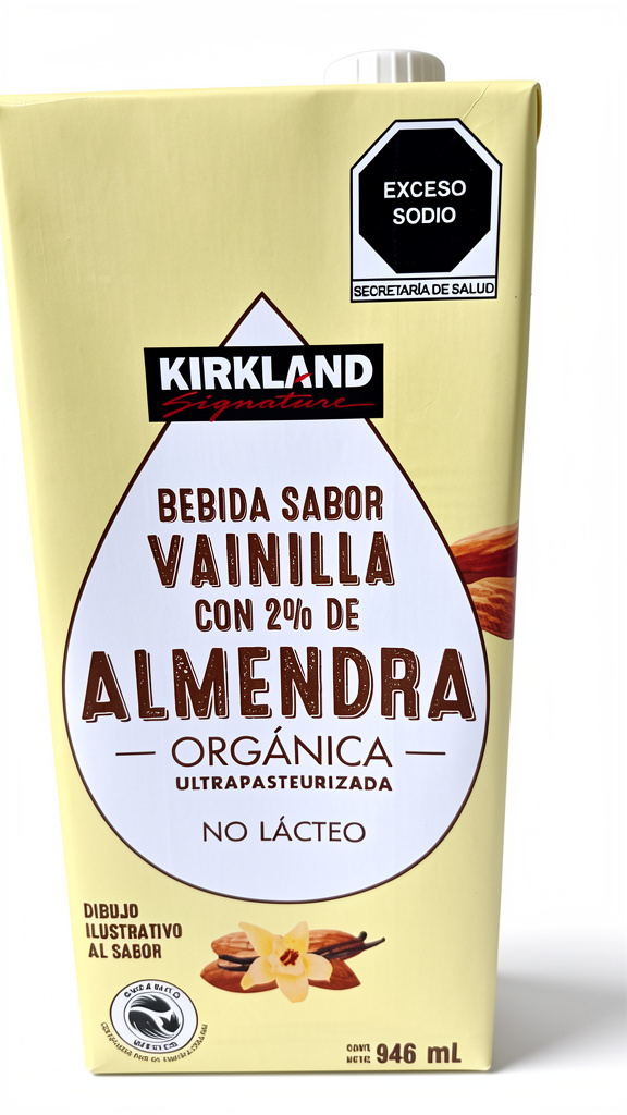 BEBIDA SABOR VAINILLA ALMENDRA 946ML