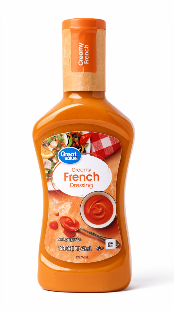ADEREZO GREAT VALUE FRENCH DRESSING 473ML