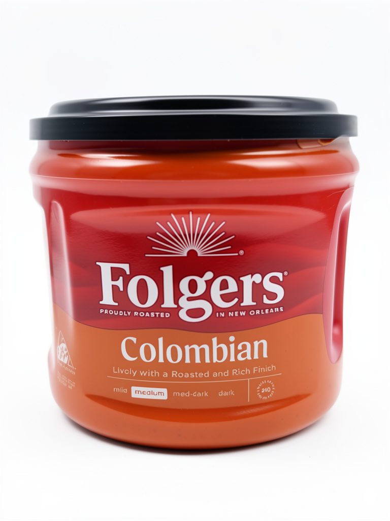 CAFE FOLGER COLOMBIANO 640 GR