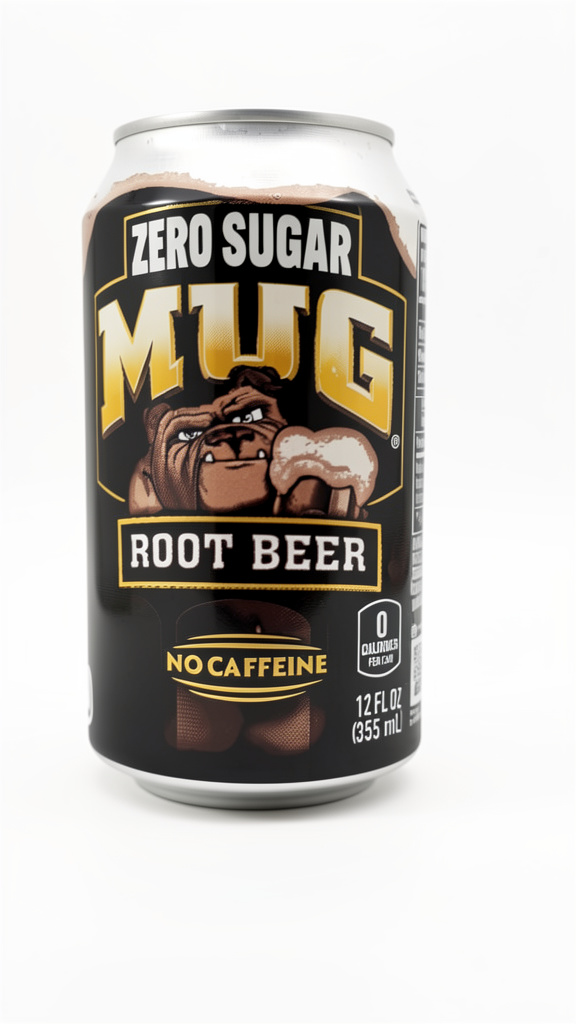 SODA MUG ROOT BEER ZERO SUGAR 355ML